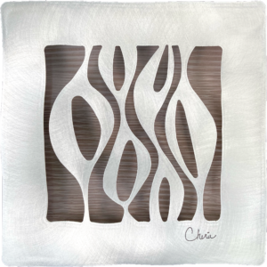 product photo for eyelips wall tile with stone gray background