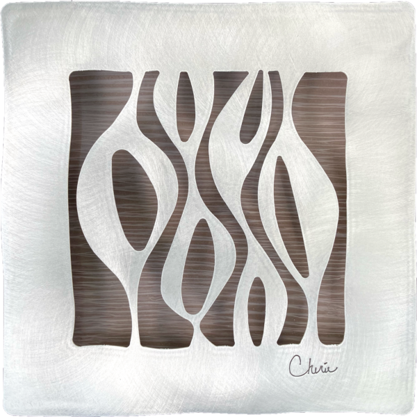 product photo for eyelips wall tile with stone gray background