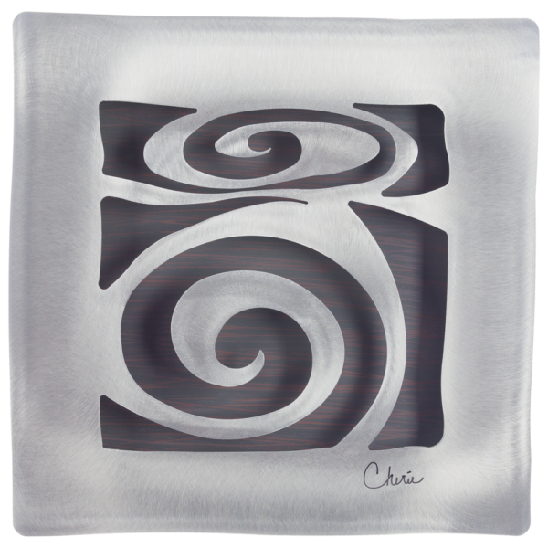 product photo for square spiral wall tile