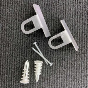 hanging hardware on table