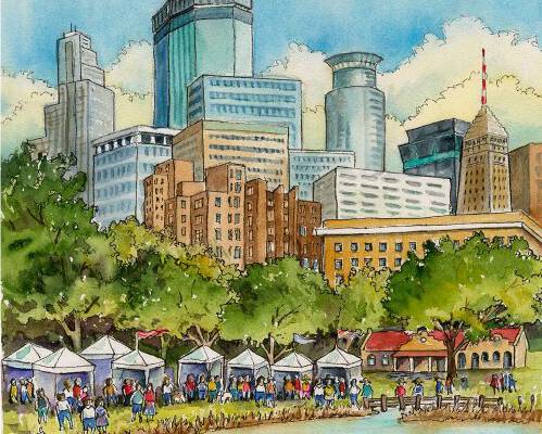 Cherie in Loring Park